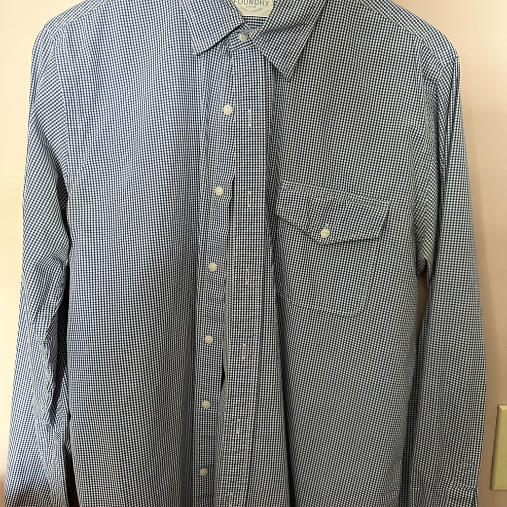Ralph Lauren Blue Checkered Shirt